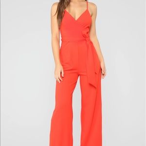 Serina jumpsuit orange